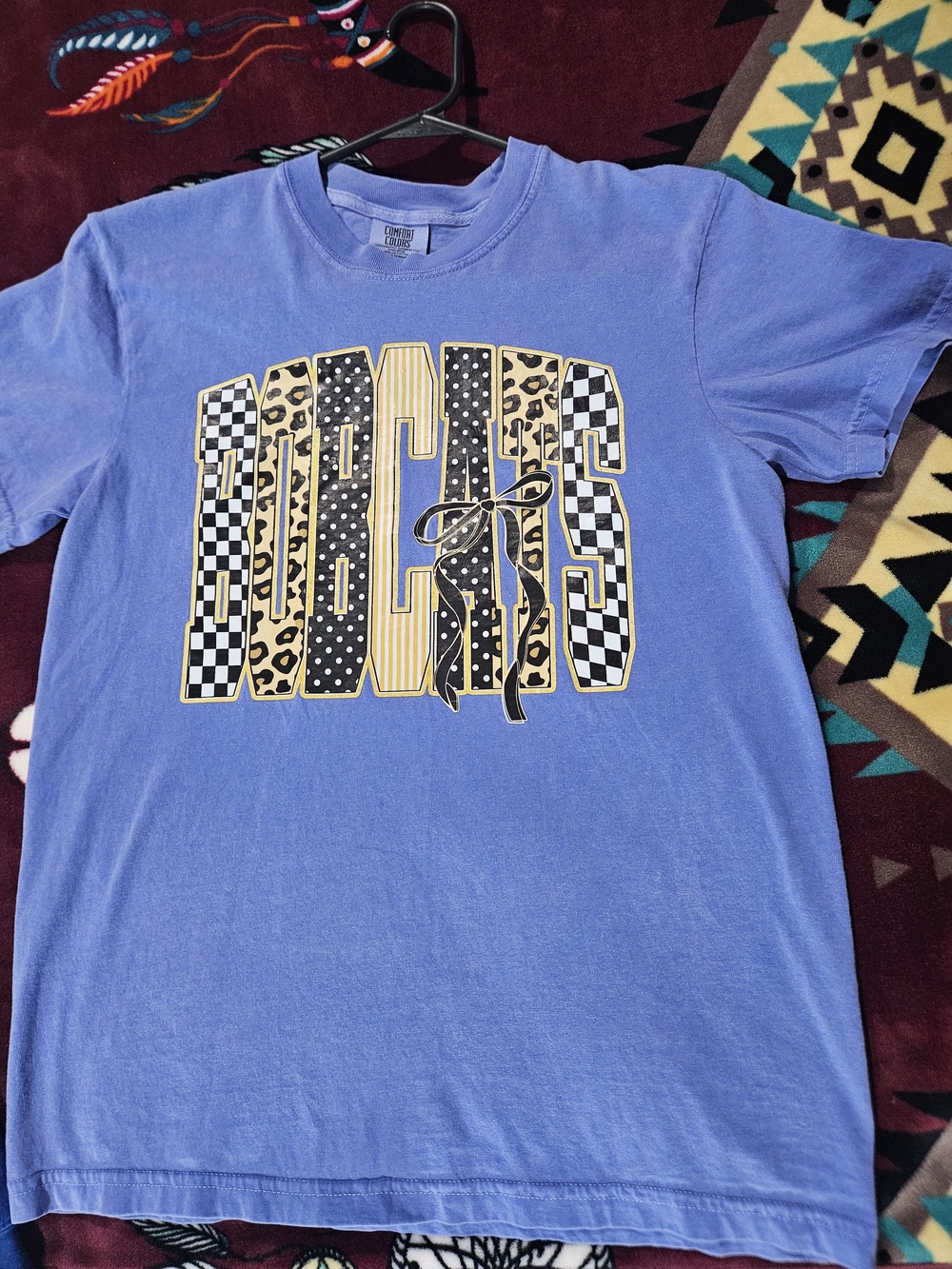 4 Womens Graphic Short-Sleeve Shirt with Bold Front Print